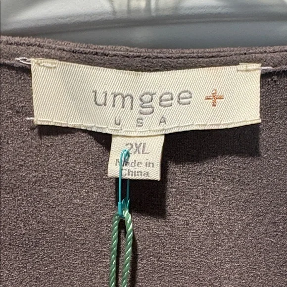 NWOT Umgee Chocolate Brown Vest - Picture 2 of 4